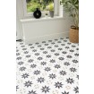 274KT5065 D-C-FIX samolepiace PVC podlahové štvorce, farba sivo-biela, samolepiace vinylové podlahy, PVC dlaždice, rozmer 30,5 x 30,5 cm