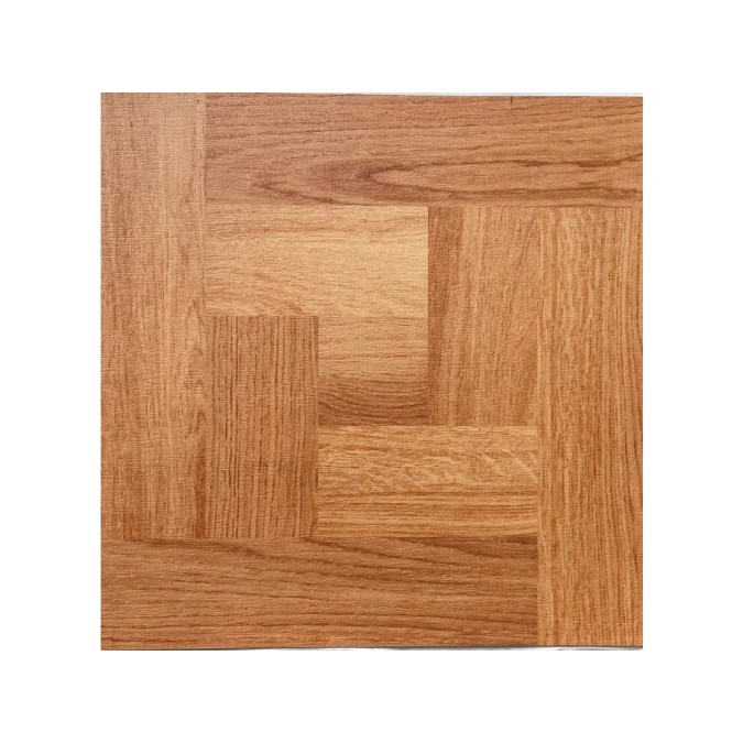 DF0026 Decofloor samolepiace podlahové štvorce z PVC vzor parkety, samolepiaca vinylová podlaha, PVC dlaždice, veľkosť 30,4 x 30,4 cm